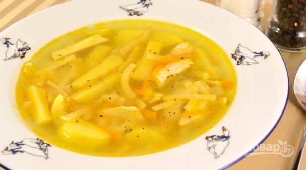 Рецепт вкусного супа из курицы
