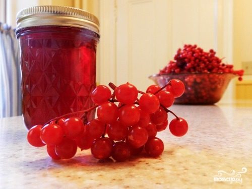 Калина с сахаром