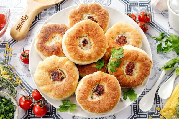 Беляши из куриного фарша