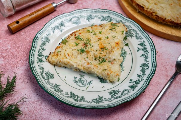 Постная запеканка из капусты