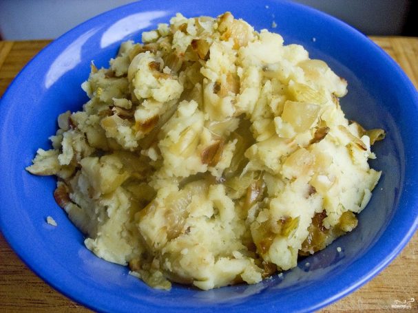 Картофельное пюре без масла
