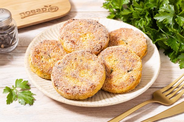 Капустные котлеты без яиц