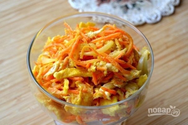 Салат из морковки по-корейски