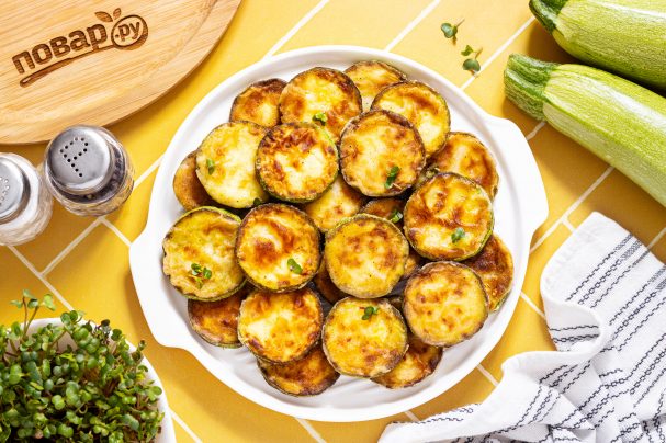 Кабачки жареные