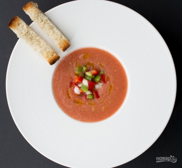 Томатный суп "Гаспачо"