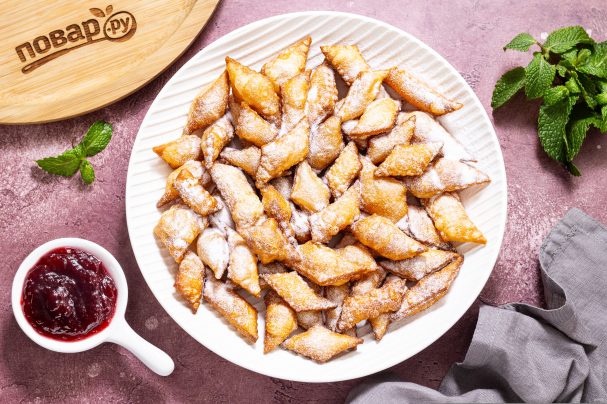 Хворост без яиц