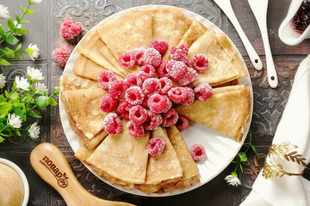 Блины на соде