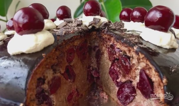 Как приготовить торт пьяная вишня в домашних условиях с фото пошагово