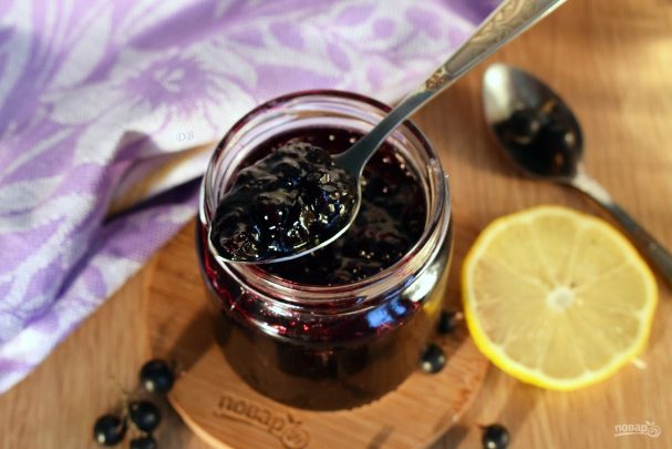 Варенье из смородины "Пятиминутка"