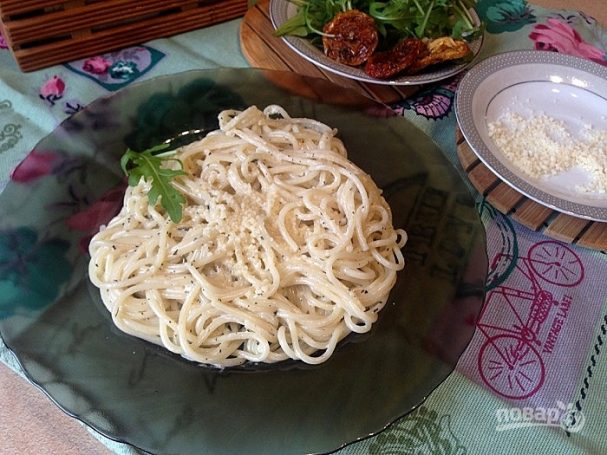 Спагетти С Сыром Рецепты С Фото