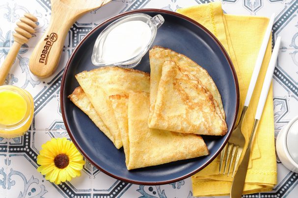 Блины из кукурузной муки