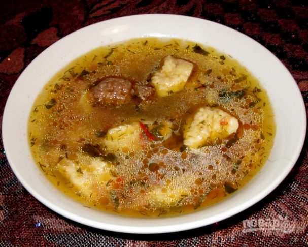 Рецепт клецек для супа
