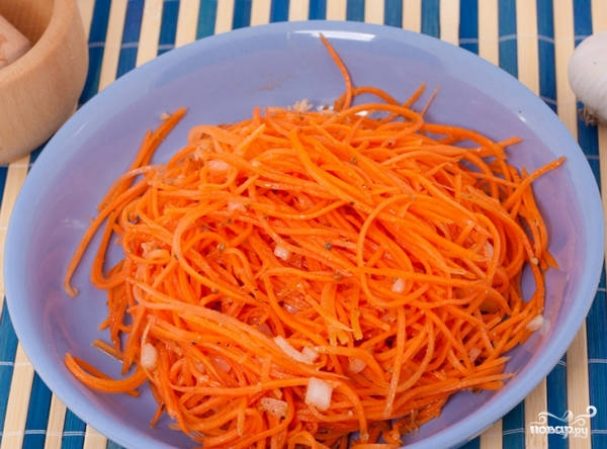 Морковь с уксусом
