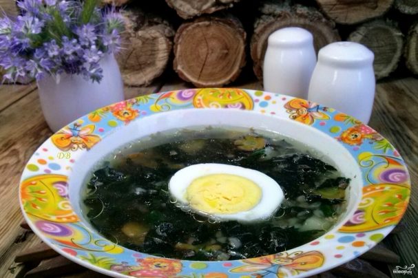 Как сварить суп с крапивой и яйцом пошаговый рецепт с фото