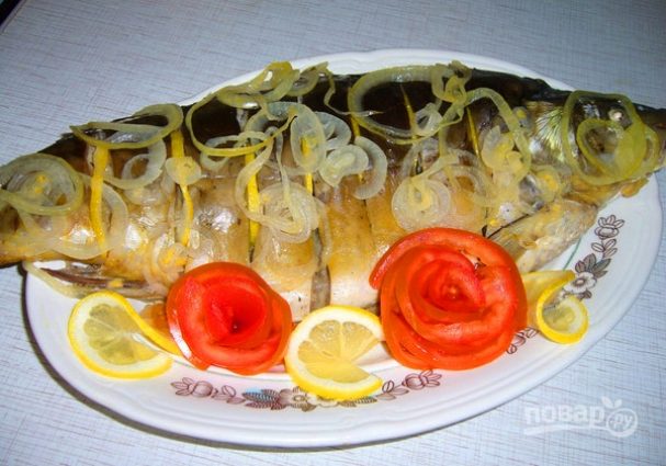 Рыба в фольге в духовке рецепт с фото пошагово целая
