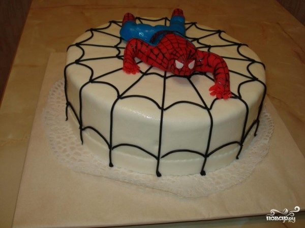 Торт "Спайдермен"