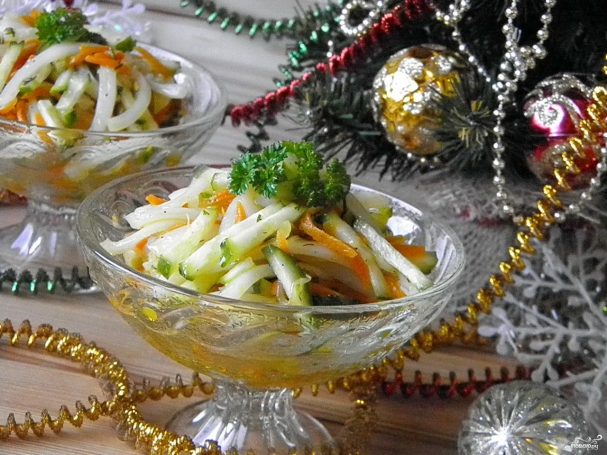 Кальмары Салаты Вкусные На Новый Год