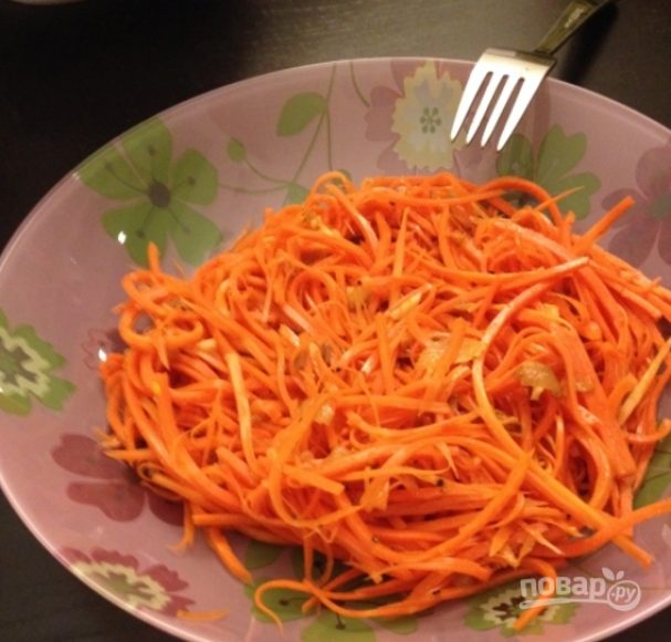 Салат "Корейская морковь"