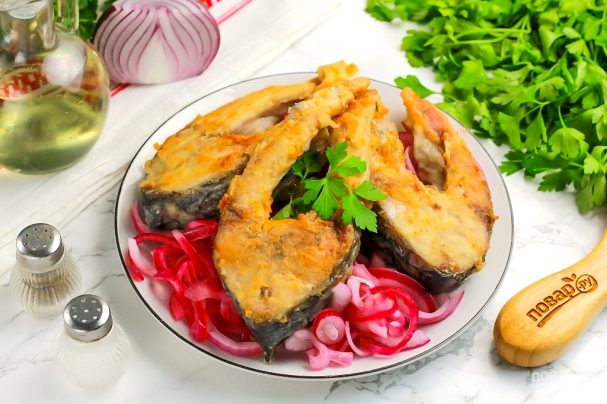 Стейк из карпа