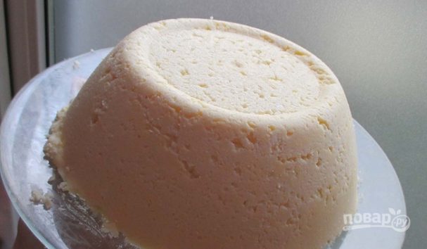 Сыр из молока (простой рецепт) 
