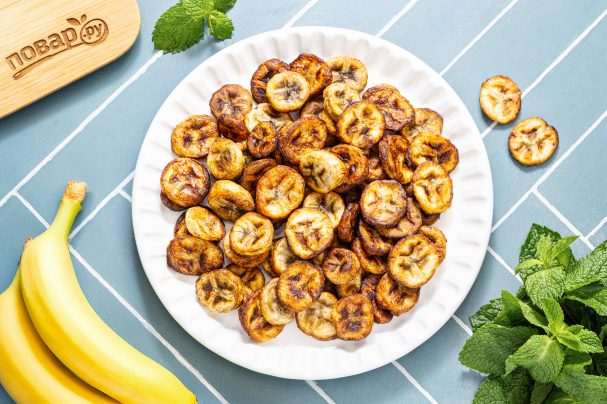 Банановые чипсы в аэрогриле
