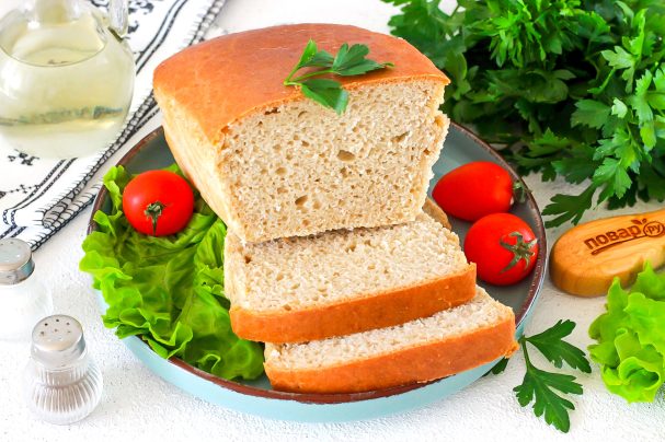Кислый хлеб на закваске
