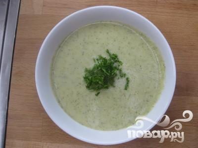 Сливочный суп с брокколи и картофелем