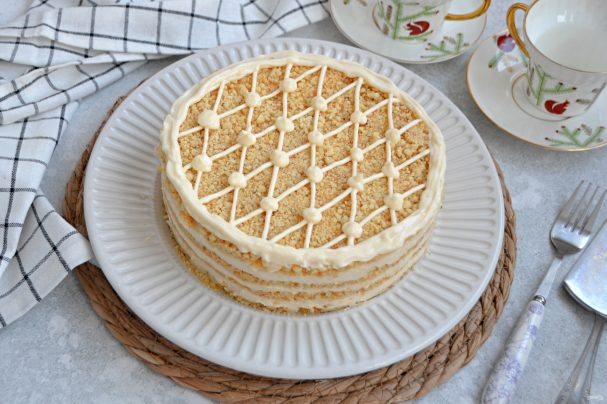 Торт "Пломбир" на сковороде