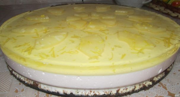 Торт "Творожное суфле"