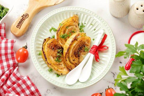 Запеченная капуста в духовке