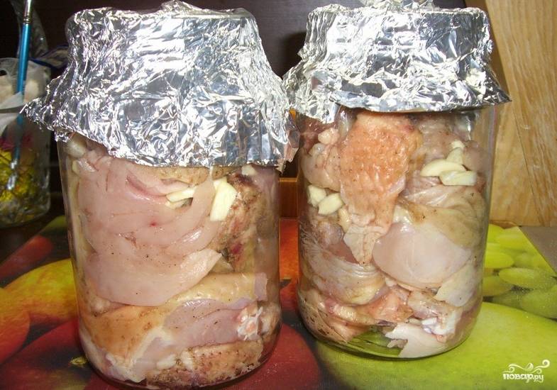 Домашняя тушенка из курицы рецепт – Советская кухня: Основные блюда. «Еда»