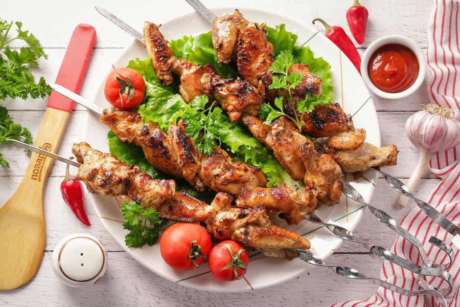 Шашлык из курицы