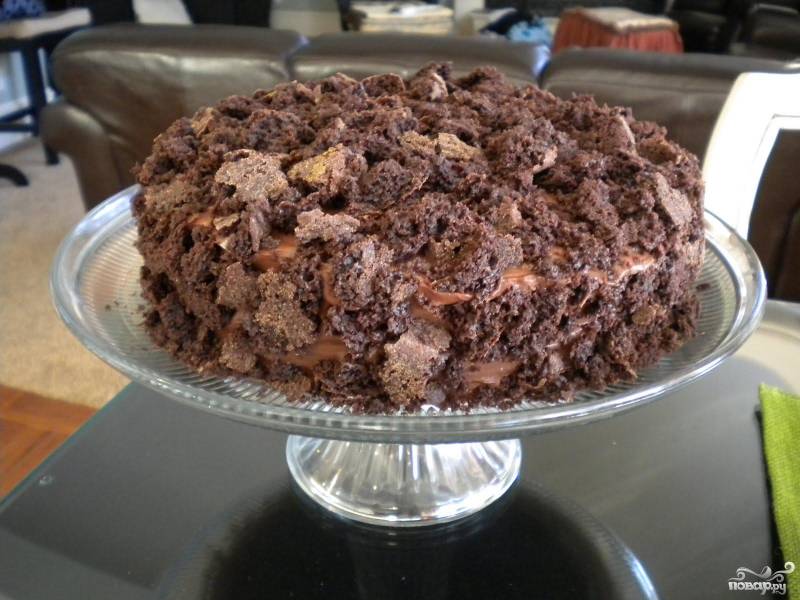 Шоколадный торт Черная вуаль