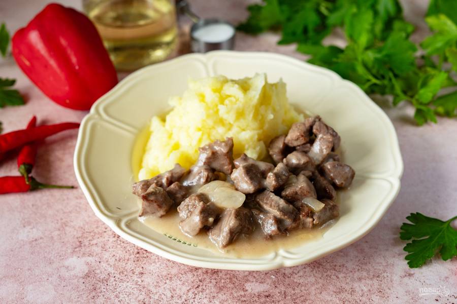 Тушеная говядина