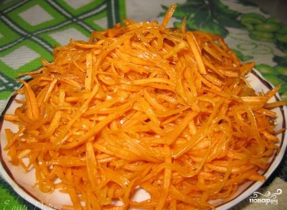 Маринованная морковь по-корейски