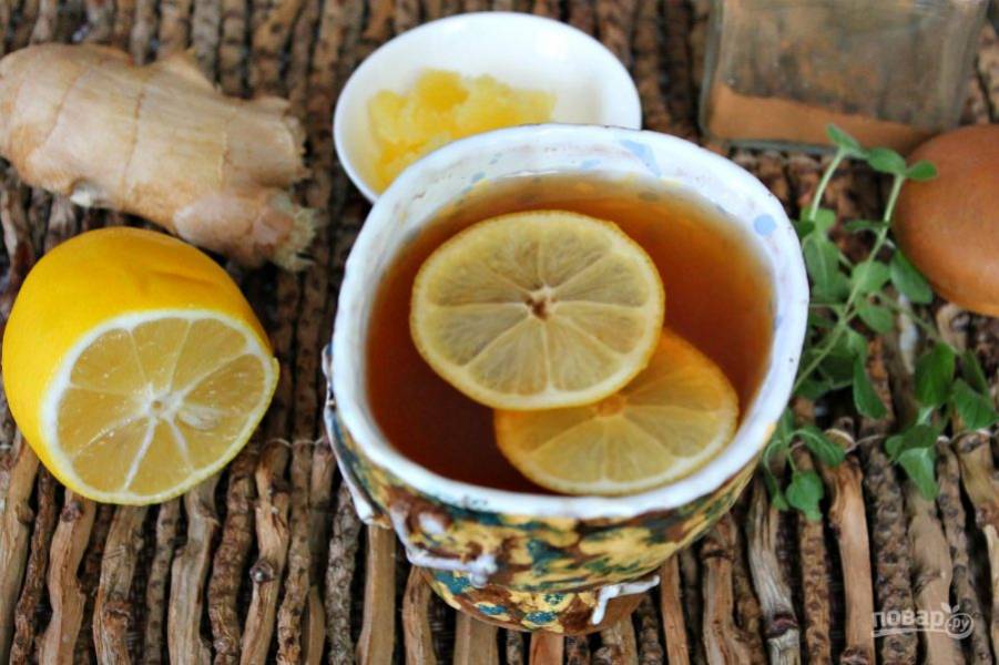 Вода с имбирем, мятой и лимоном для похудения