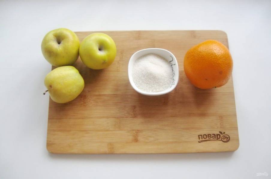 Джем из яблок с апельсином на зиму — рецепт + 9 фото