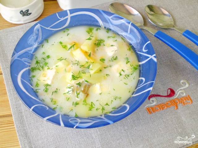 Сырный суп с плавленым сыром — рецепт с фото пошагово