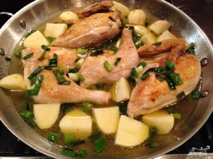 Жаркое из куриного филе с картошкой на сковороде рецепт пошаговый с фото - rov-hyundai.ru
