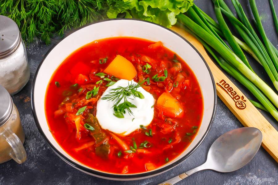 Суп со свеклой и капустой, пошаговый рецепт на ккал, фото, ингредиенты - bellaira