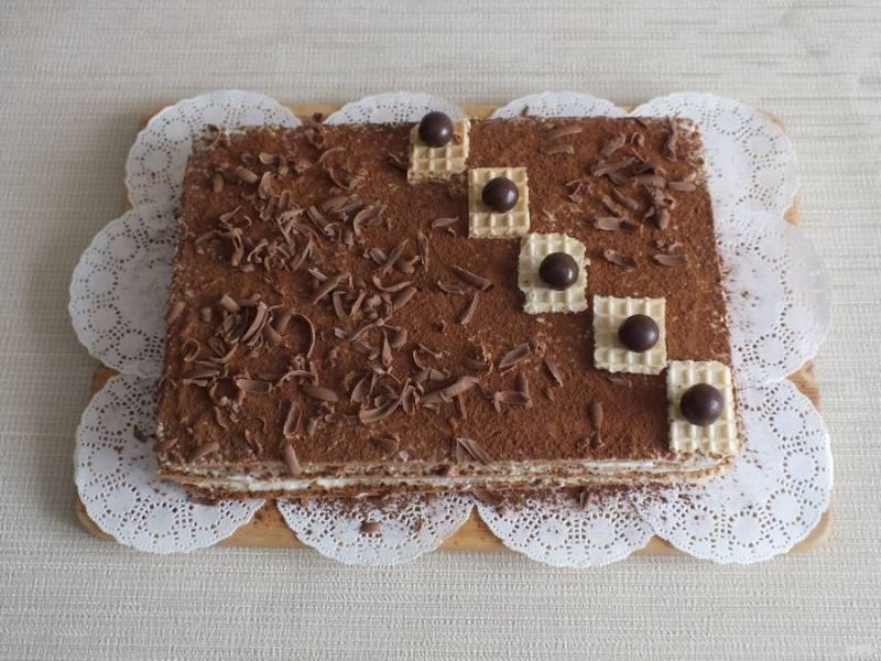Бисквитный торт «Сластена» – рецепт на скорую руку