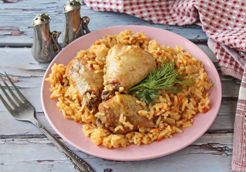 Курица с рисом в мультиварке — рецепт для мультиварки