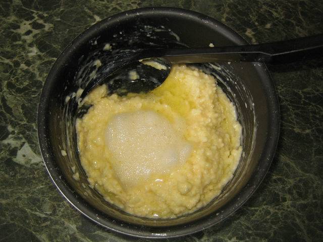 Пудинг из рисовой каши в духовке