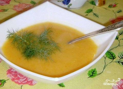 Овощной суп-пюре для похудения