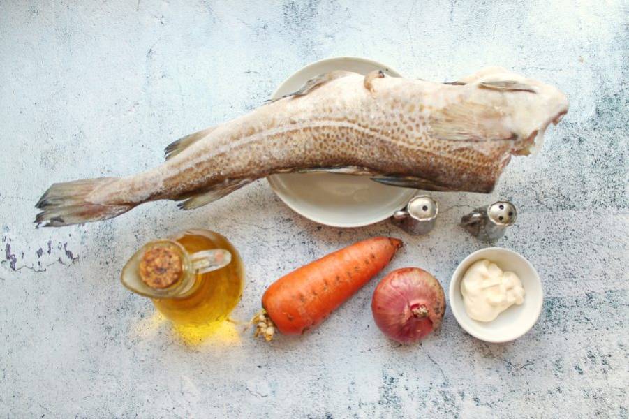 Минтай с морковью и луком (в духовке) — рецепт с фото пошагово + отзывы