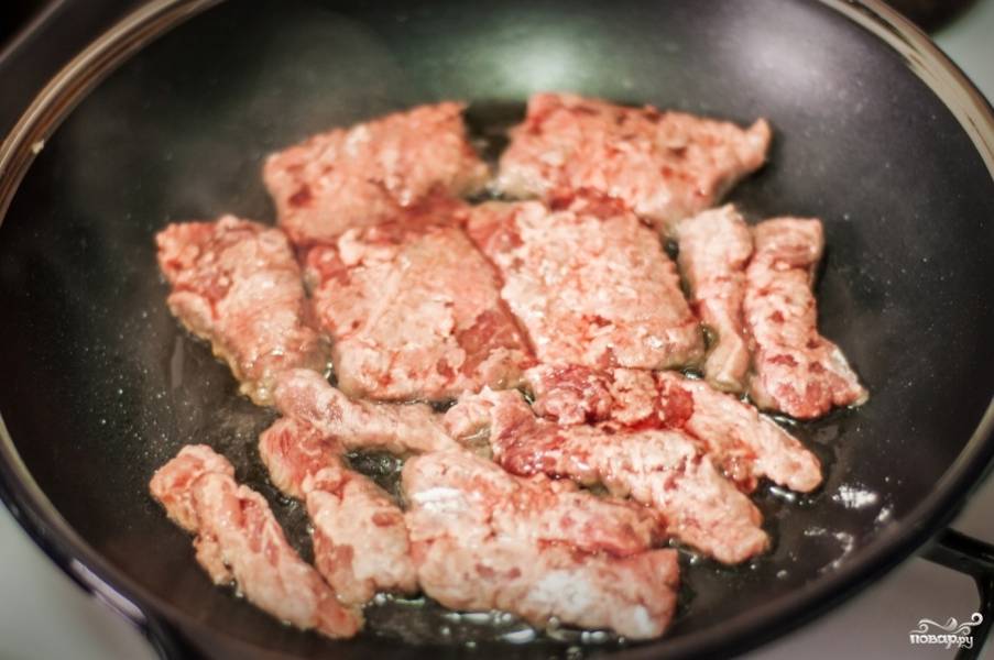 Жареное мясо по-испански горячее мясное блюдо всего за 20 минут, рецепты с фото