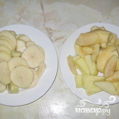 Детское пюре из яблок и груш для грудничка 6 месяцев - Готовим Вк�усно