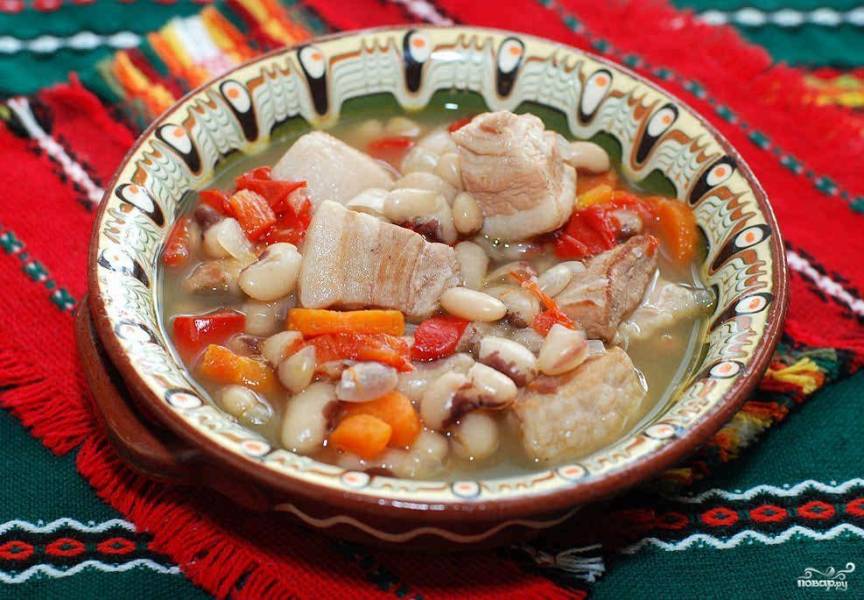 Как приготовить Тосканский суп с фасолью белой Просто Кухня рецепт пошагово
