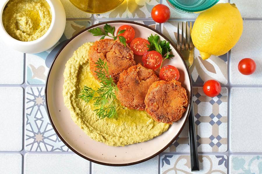 Постные котлеты из моркови