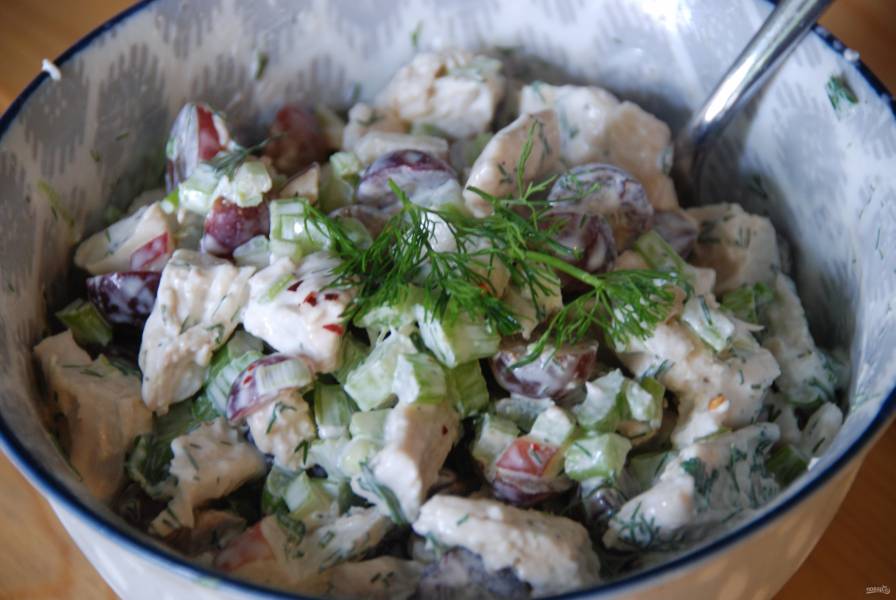 Салат снежная юрмала - пошаговый рецепт с фото